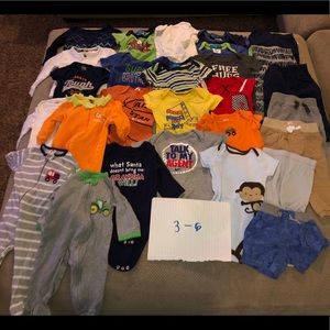 3-6 month boys lot